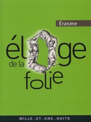 cover image of Éloge de la folie